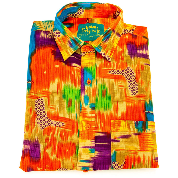 Regular Fit Long Sleeve Shirt - Blur