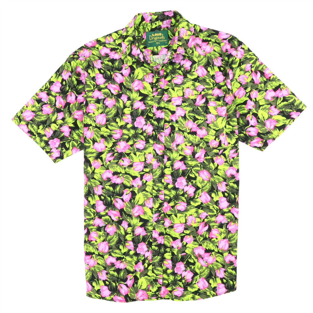 Regular Fit Short Sleeve Shirt - Punk Floral