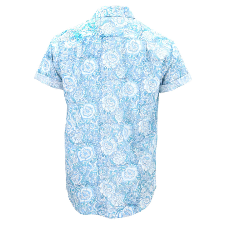 Regular Fit Short Sleeve Shirt - Cloudy Meadow