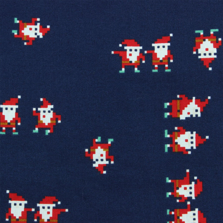 Tailored Fit Short Sleeve Shirt - Pixelated Santa