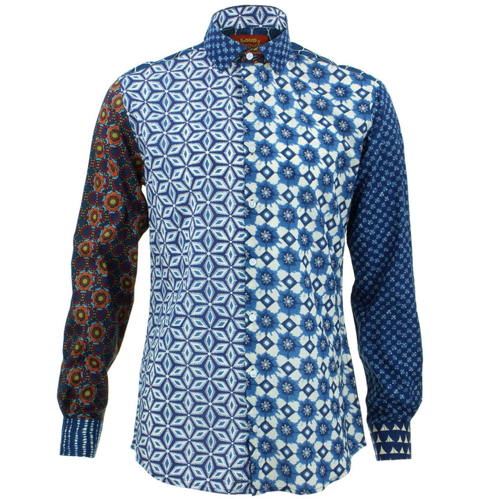 Tailored Fit Long Sleeve Shirt - Random Mixed Panel
