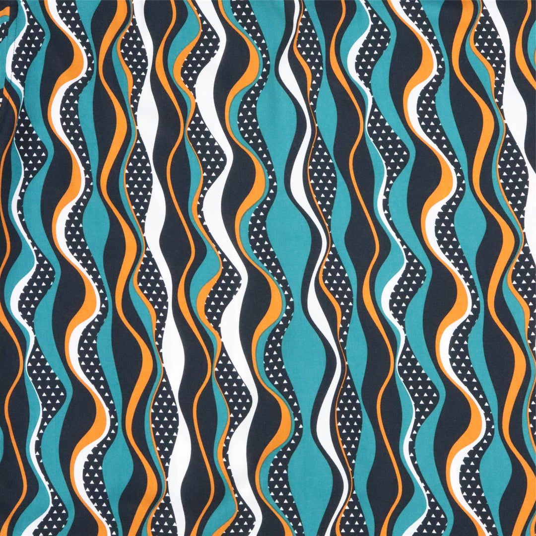 Regular Fit Short Sleeve Shirt - Teal Wiggle
