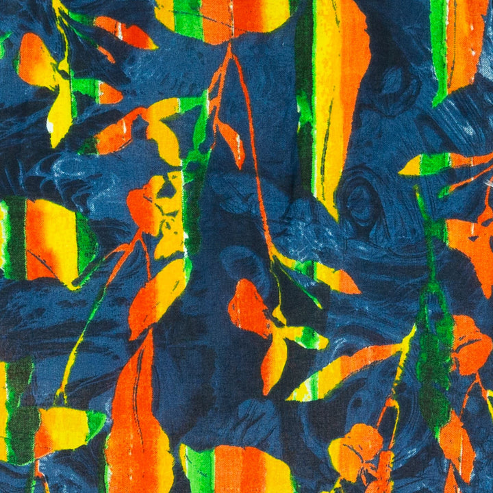 Regular Fit Short Sleeve Shirt - Lava Flow