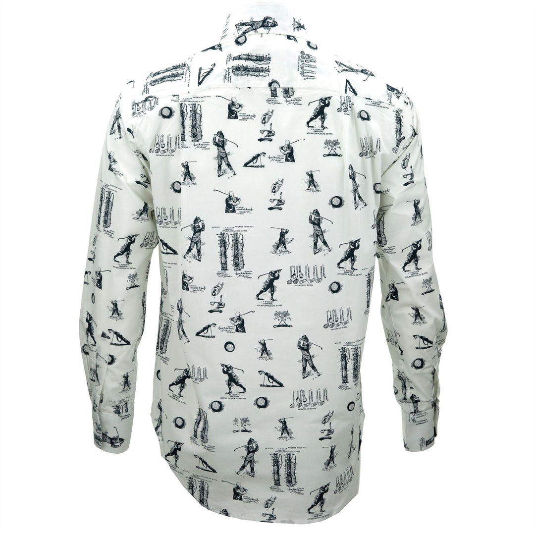 Regular Fit Long Sleeve Shirt - The Golfer