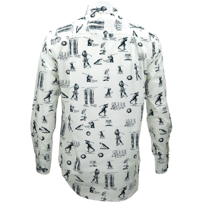 Regular Fit Long Sleeve Shirt - The Golfer