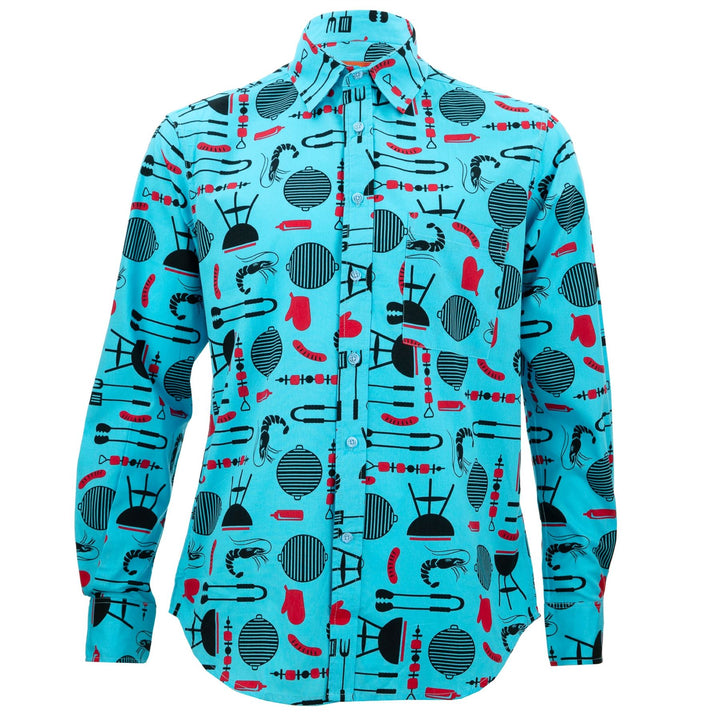 Regular Fit Long Sleeve Shirt - The BBQ King