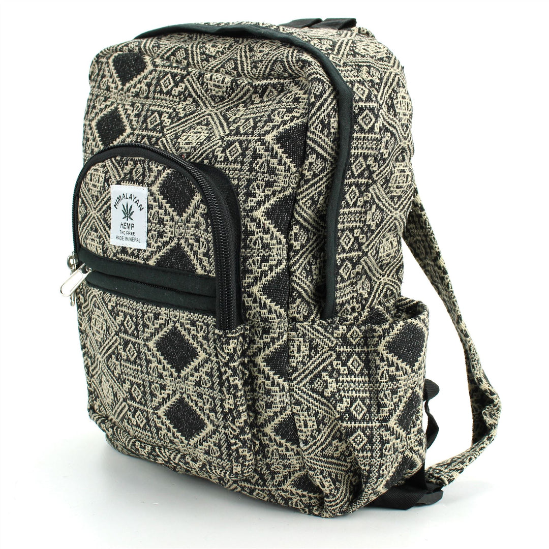 Himalayan Hemp Backpack - Black Diamond