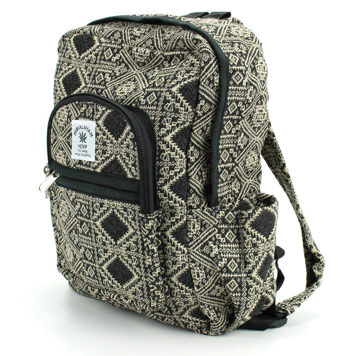 Himalayan Hemp Backpack - Black Diamond