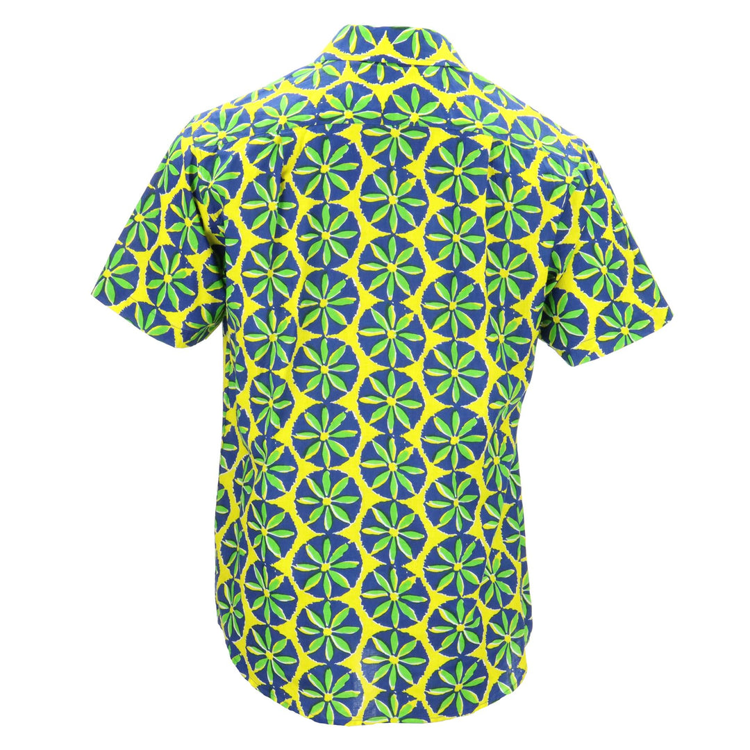 Regular Fit Short Sleeve Shirt - Lime Mirage