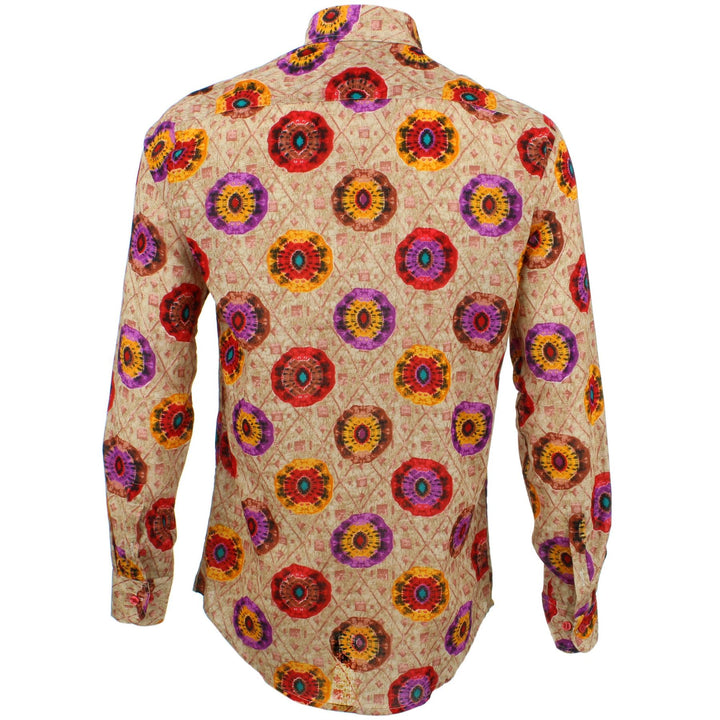 Tailored Fit Long Sleeve Shirt - The Eye of the Kaleidoscope