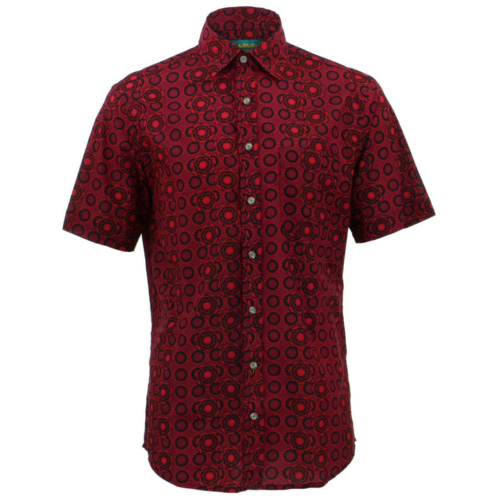 Regular Fit Short Sleeve Shirt - Poppies