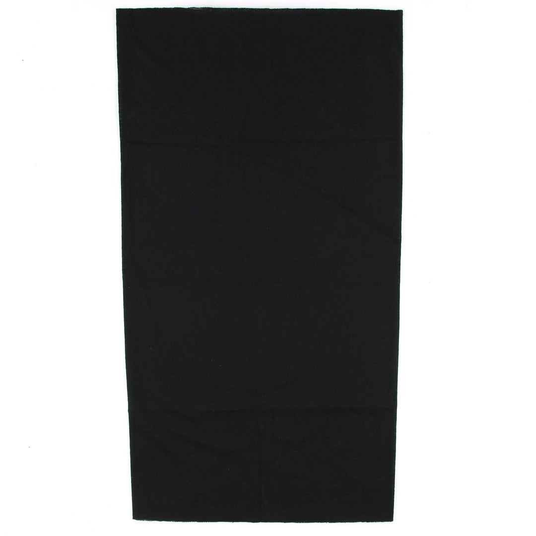 Printed Snood Face Mask - Black