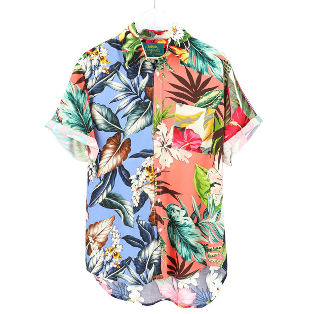 Regular Fit Short Sleeve Shirt - Random Tropical Floral