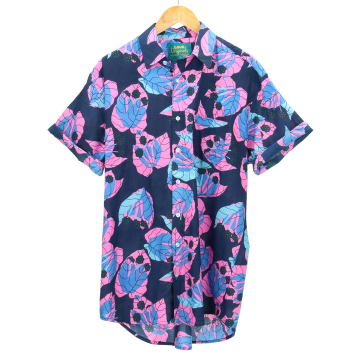 Regular Fit Short Sleeve Shirt - Blackberry Medley