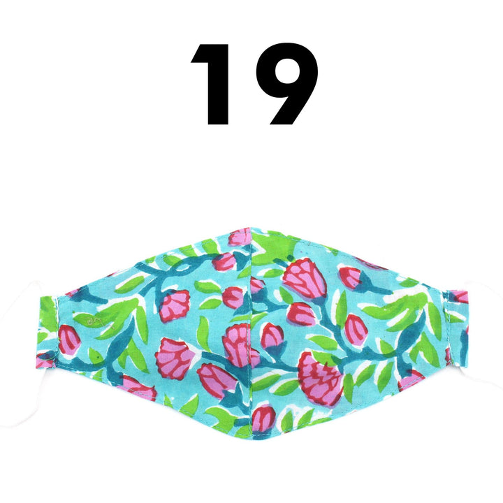 Reversible Lightweight 100% Cotton Face-Mask
