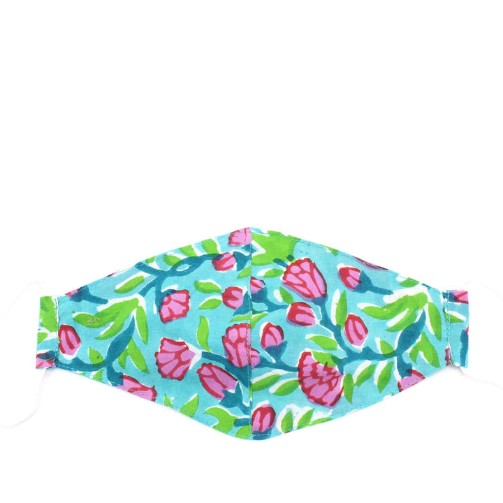 Reversible Lightweight 100% Cotton Face-Mask