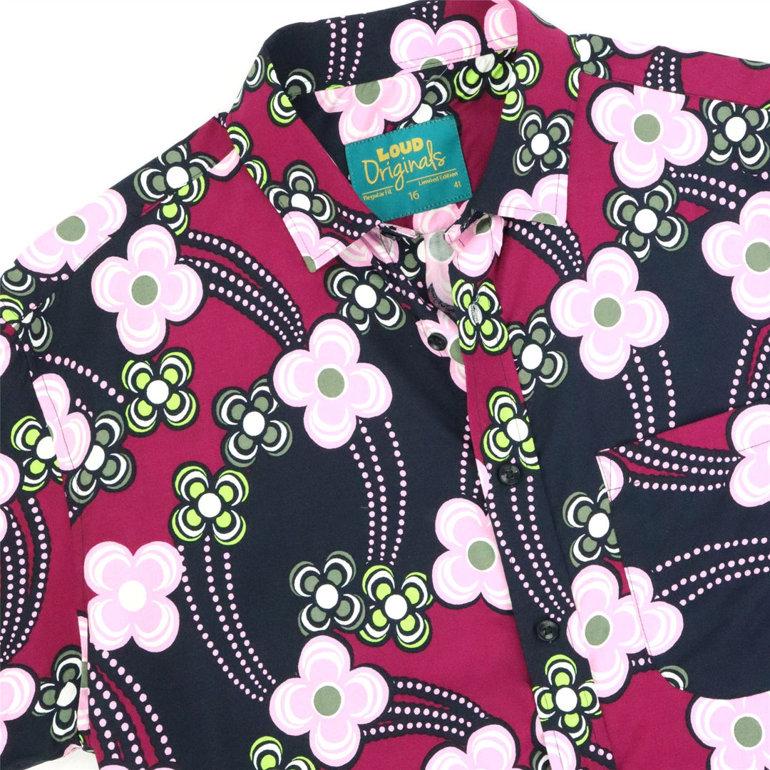 Regular Fit Short Sleeve Shirt - Blossom Chain