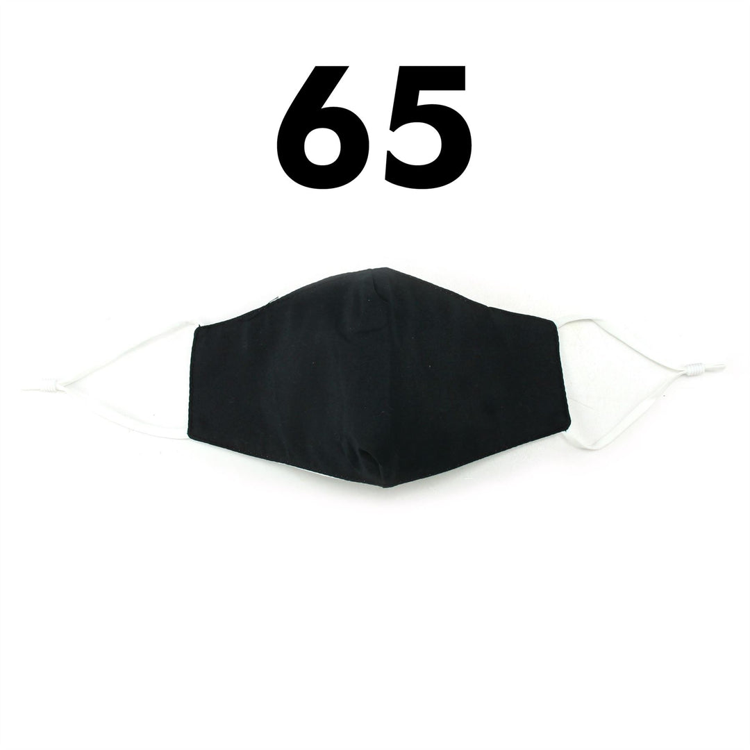 Printed Face Mask - Black