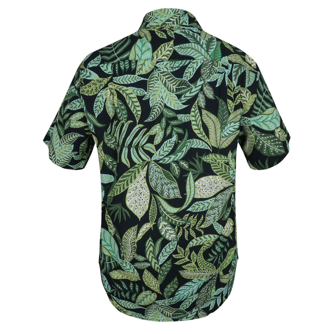 Regular Fit Short Sleeve Shirt - Tropical Woodland