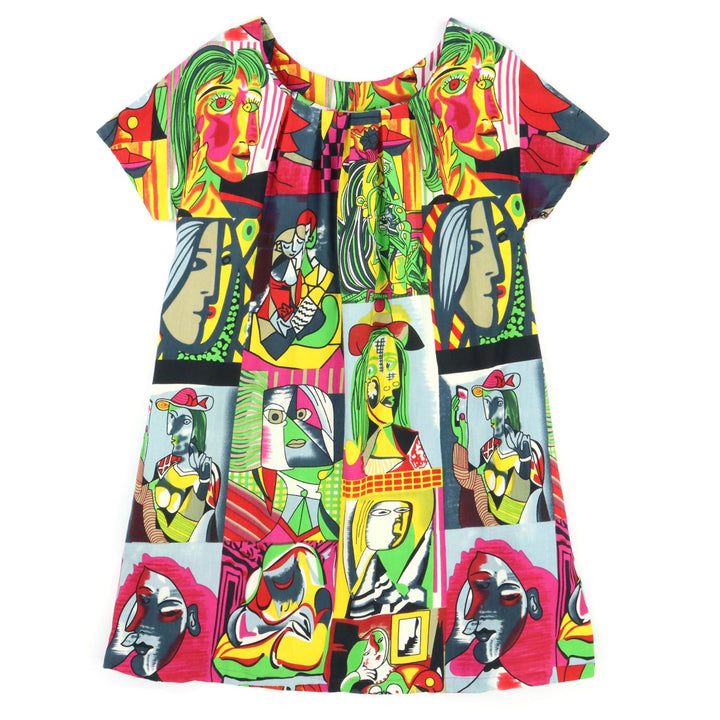 Floaty Pocket Pleat Dress - Cubism Grey