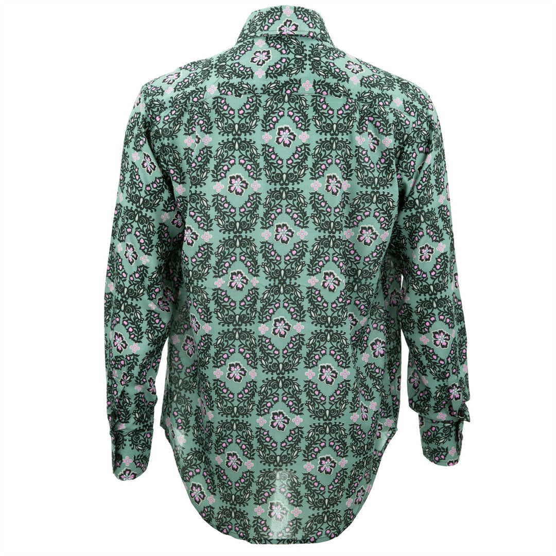 Regular Fit Long Sleeve Shirt - Floral Ring