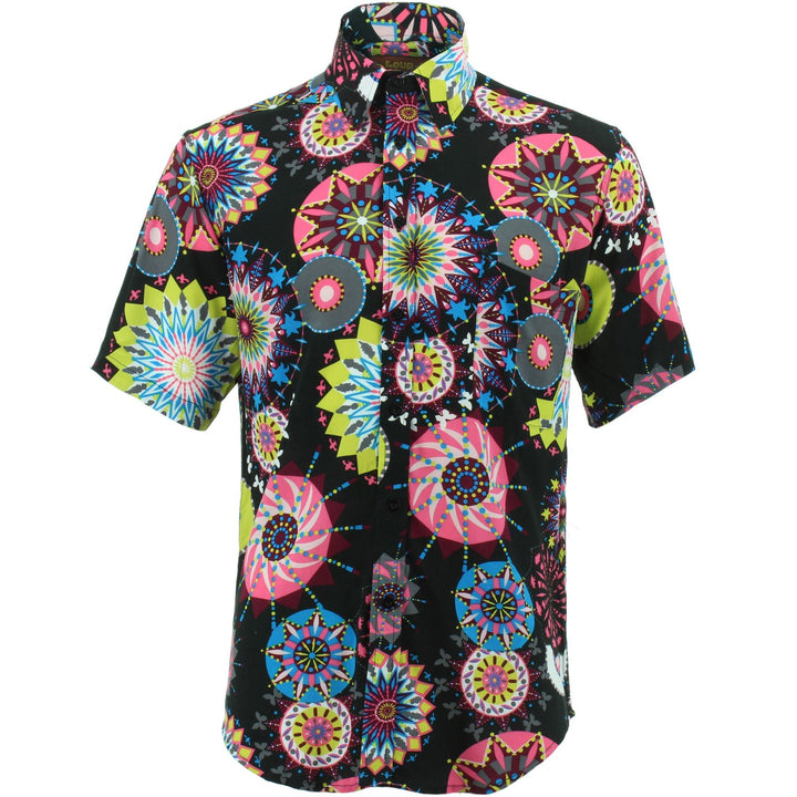 Regular Fit Short Sleeve Shirt - Carnival Suzani