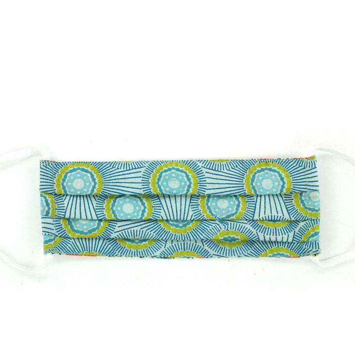 100% Cotton Handmade Pleated Face-Mask