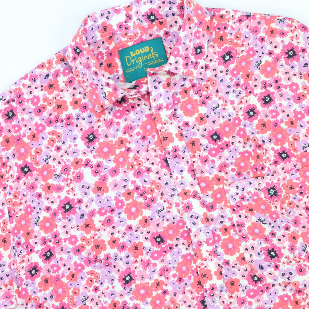Regular Fit Short Sleeve Shirt - Ditsy Blossom