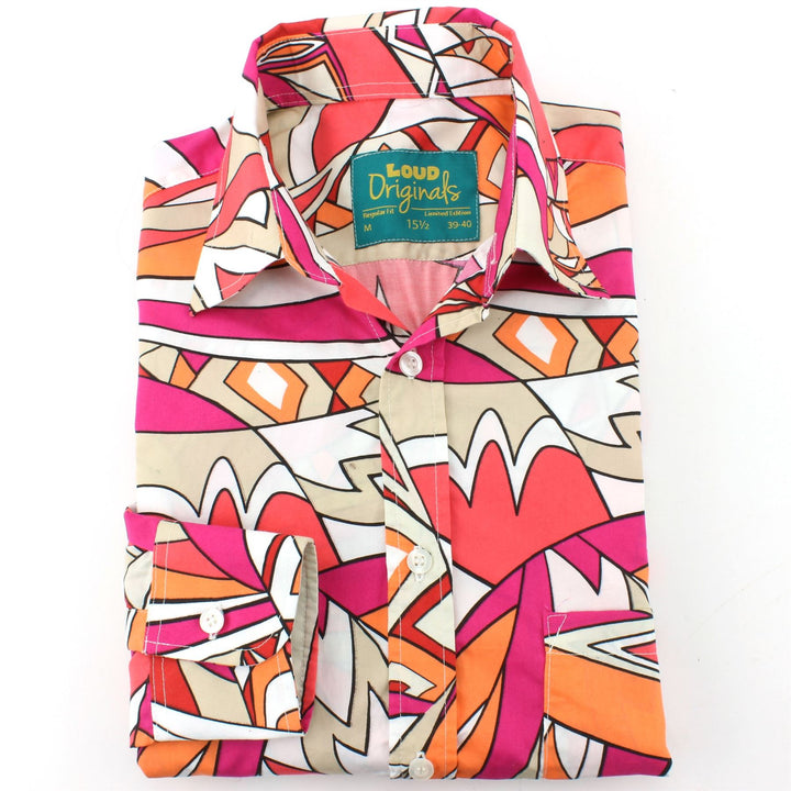 Regular Fit Long Sleeve Shirt - Abstract