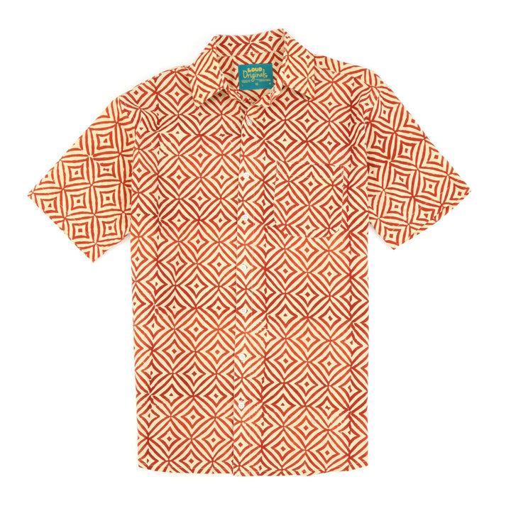 Regular Fit Short Sleeve Shirt - Savanna Echo