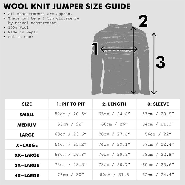 Hand Knitted Wool Jumper - Stripe Progress Rainbow
