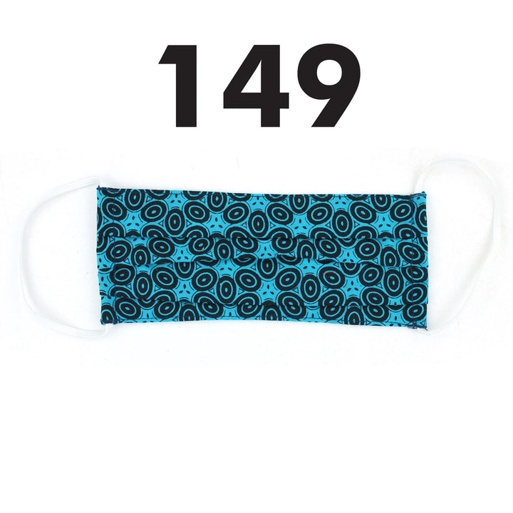 100% Cotton Handmade Pleated Face-Mask