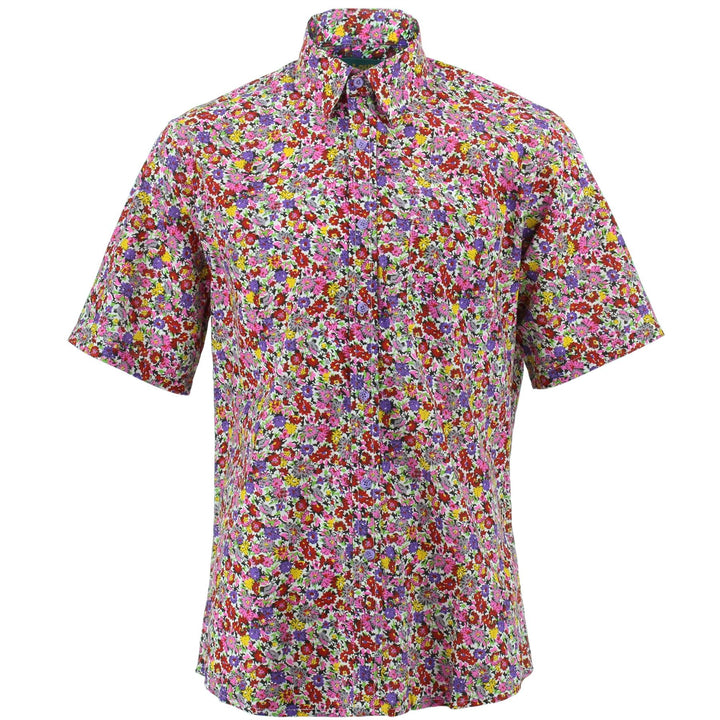 Regular Fit Short Sleeve Shirt - Ditzy Floral