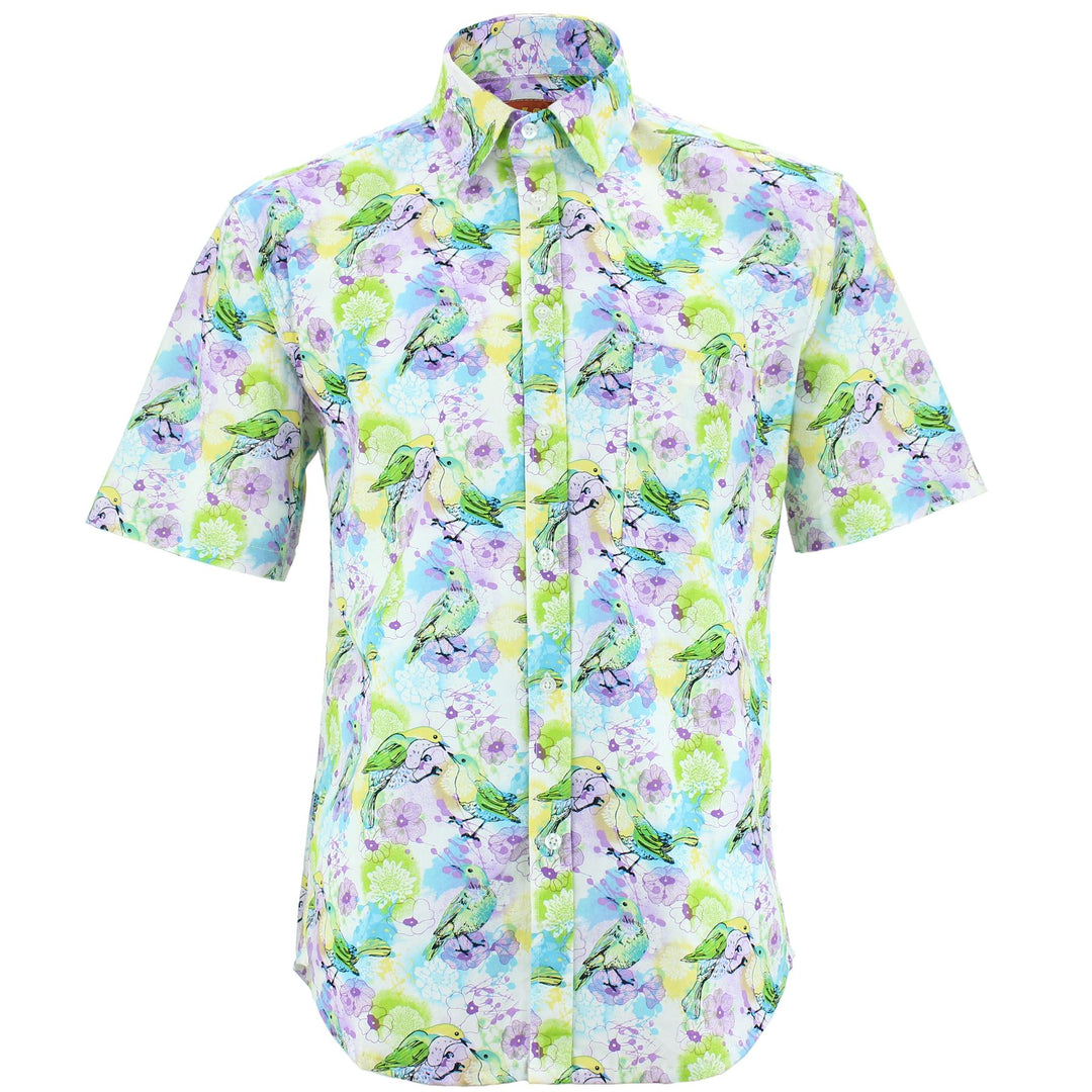 Regular Fit Short Sleeve Shirt - The Birds