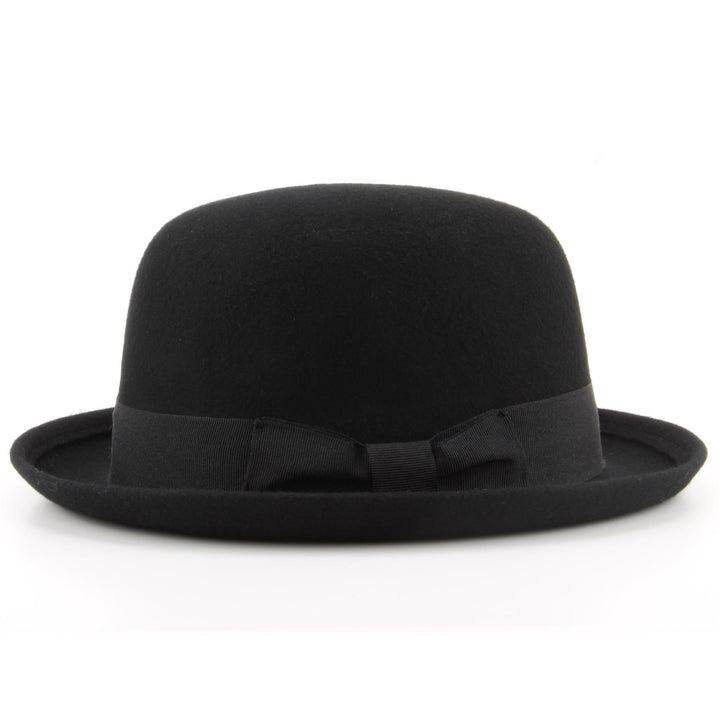 Wool felt bowler Derby hat - Black