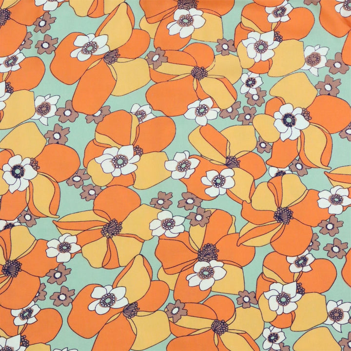 Regular Fit Short Sleeve Shirt - 70s Floral
