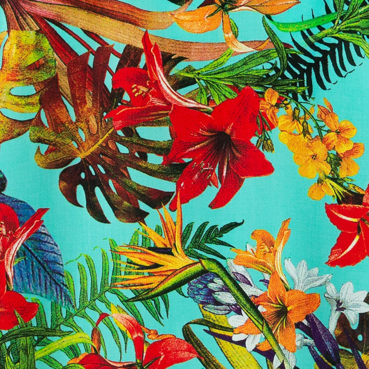 Regular Fit Short Sleeve Shirt - Tropical Lily