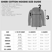 Brushed Gheri Cotton Hoodie Fleece Lined - Patch Non-Brush