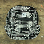 Himalayan Hemp Backpack - Black Grid
