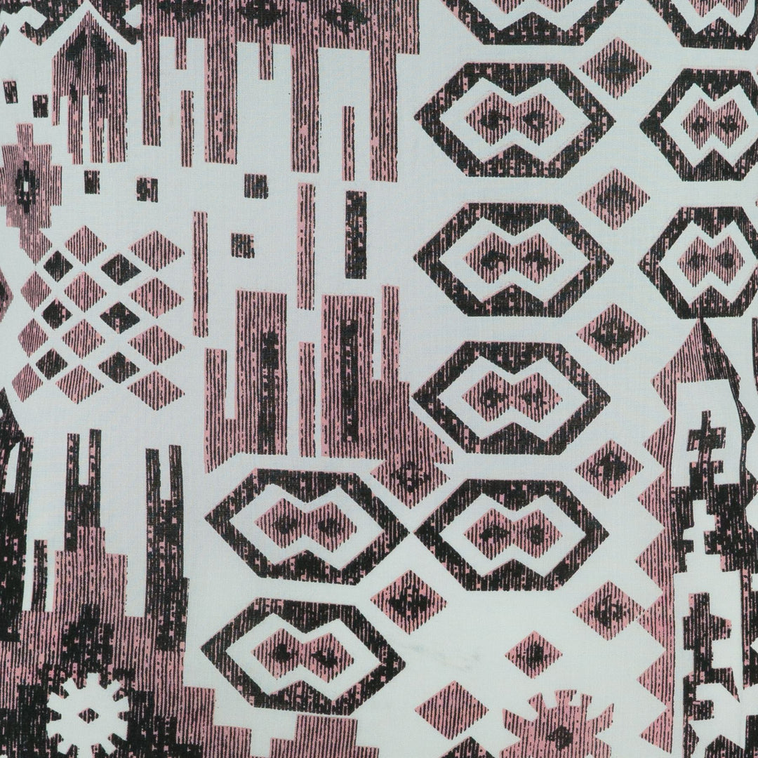 Modern Mini Dress - Brown Aztec