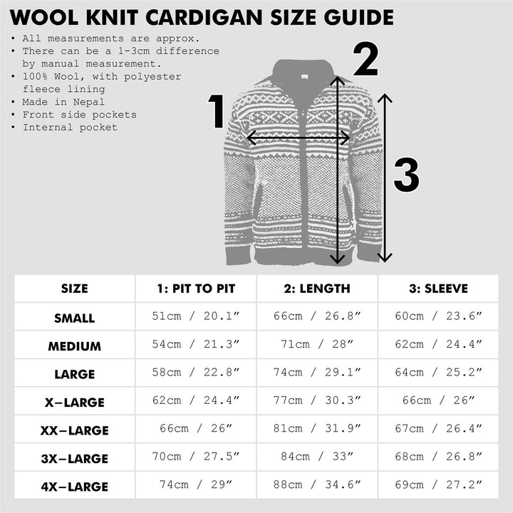 Hand Knitted Wool Jacket Cardigan - Stripe Progress Rainbow