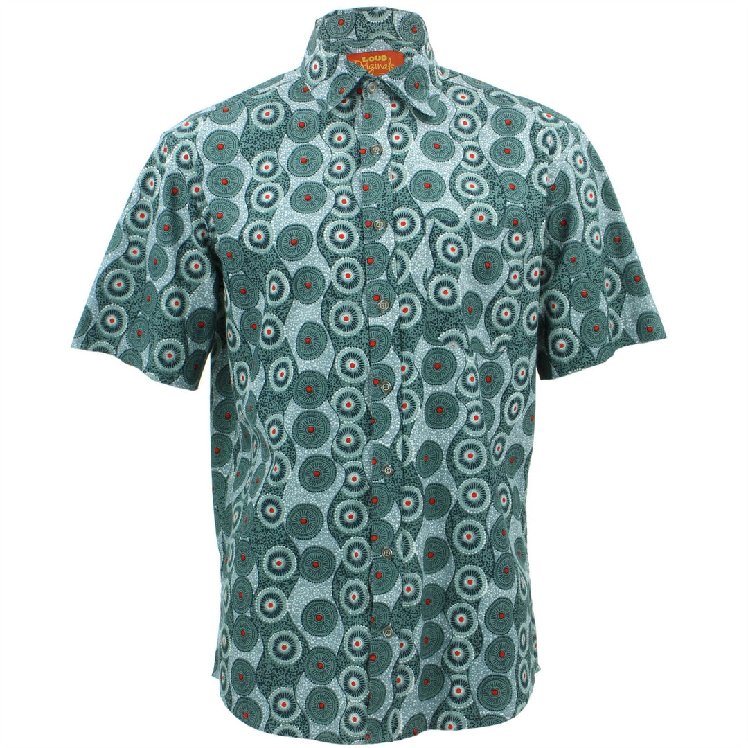 Regular Fit Short Sleeve Shirt - Umbrella Walkways
