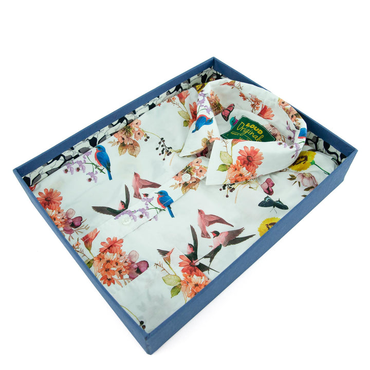Handmade Luxury A4 Deep Presentation Shirt & Gift Box - Cobalt