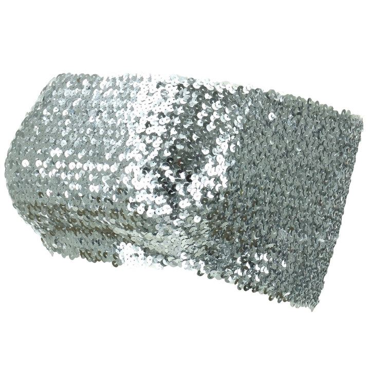 Sequin Boob Tube Top - Silver
