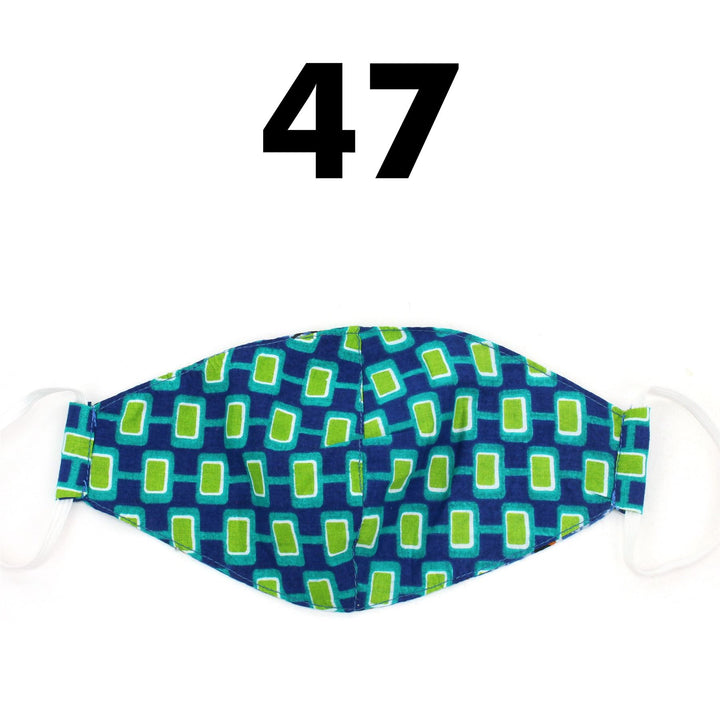Reversable Lightweight 100% Cotton Face-Mask