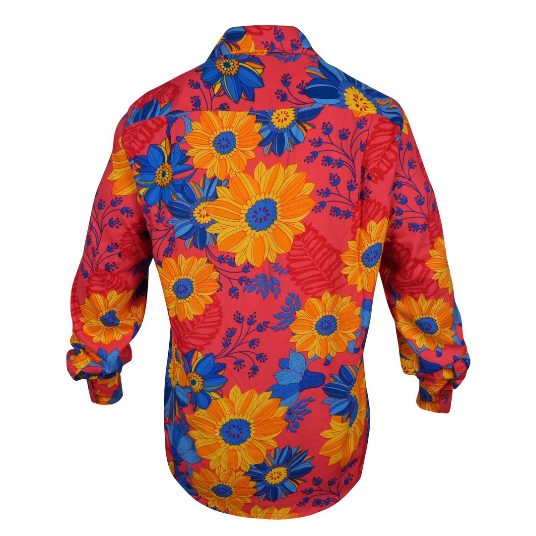 Regular Fit Long Sleeve Shirt - Sunburst Meadow