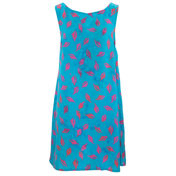 Shift Shaper Dress - Holly Leaves Blue