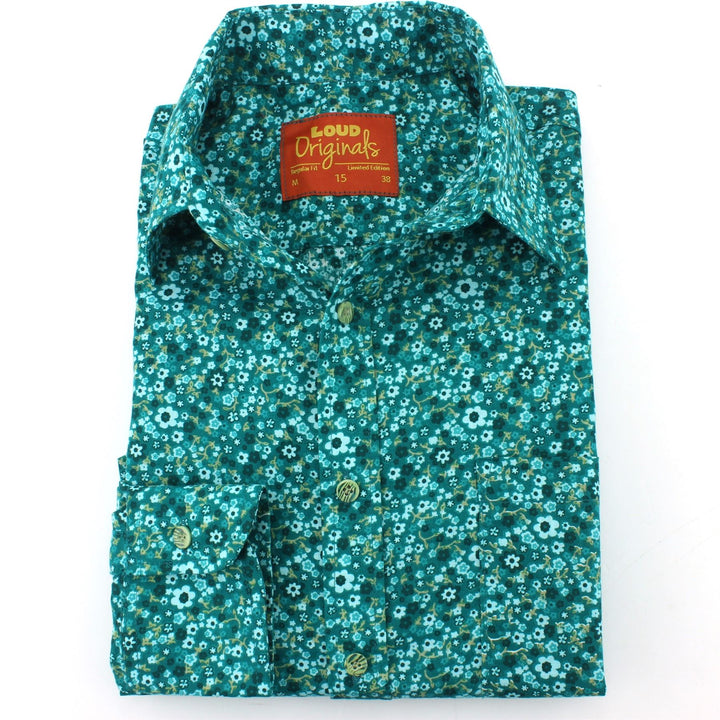 Regular Fit Long Sleeve Shirt - Ditzy Floral