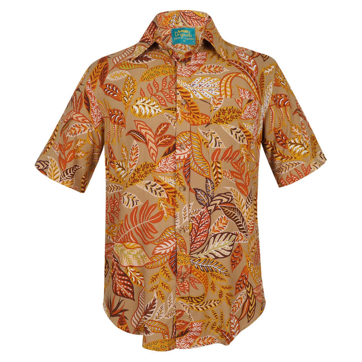 Regular Fit Short Sleeve Shirt - Autumn Nomad