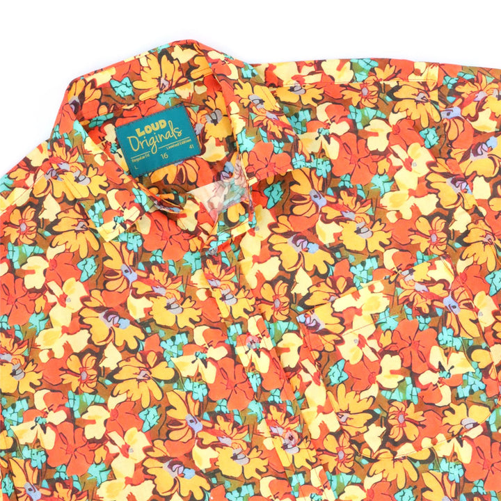 Regular Fit Short Sleeve Shirt - Wildflower Burst